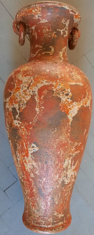 Váza K 1I oranž 74x24cm, keramika