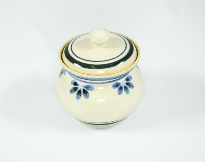 Cukřenka DEKOR-modrý, keramika